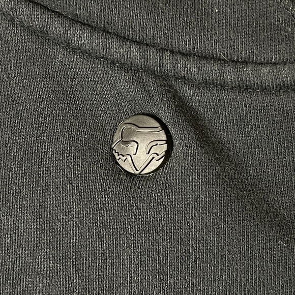 Fox Racing Hoodie Women Small Black White Sweatshirt‎ Full Zip MTB Adult - Picture 10 of 12